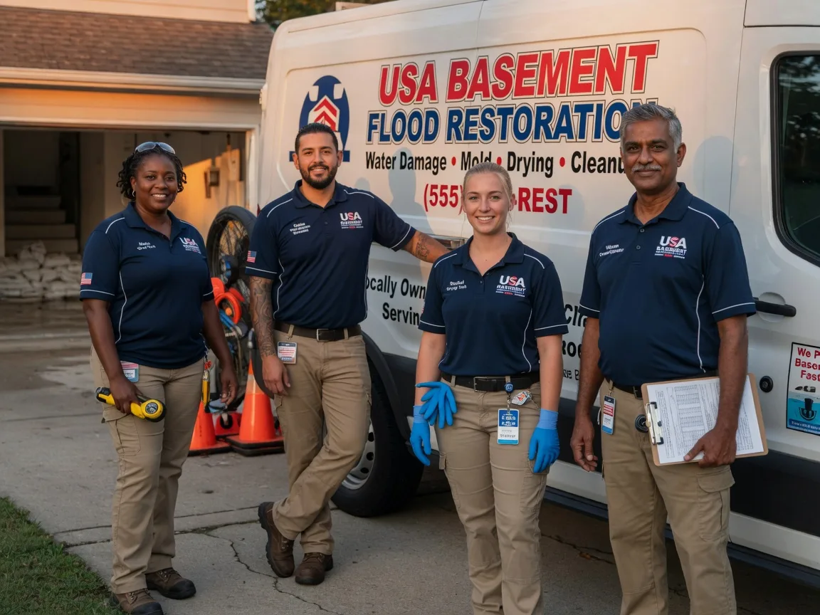 Basement Flood Cleanup company in Arnoldsville, GA
